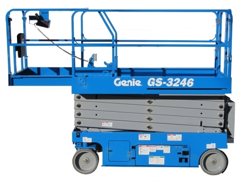 Genie 3246 32' electric indoor scissor lift