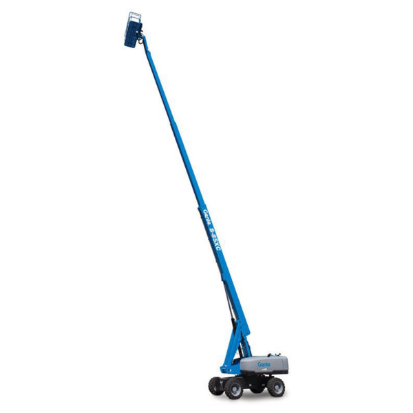 Genie S 85 Telescoping Boom Lift With 85′ Lift Equipment Rental Fox Ventures sq e1707918533345 | Fox Equipment Rentals in Clare, MI