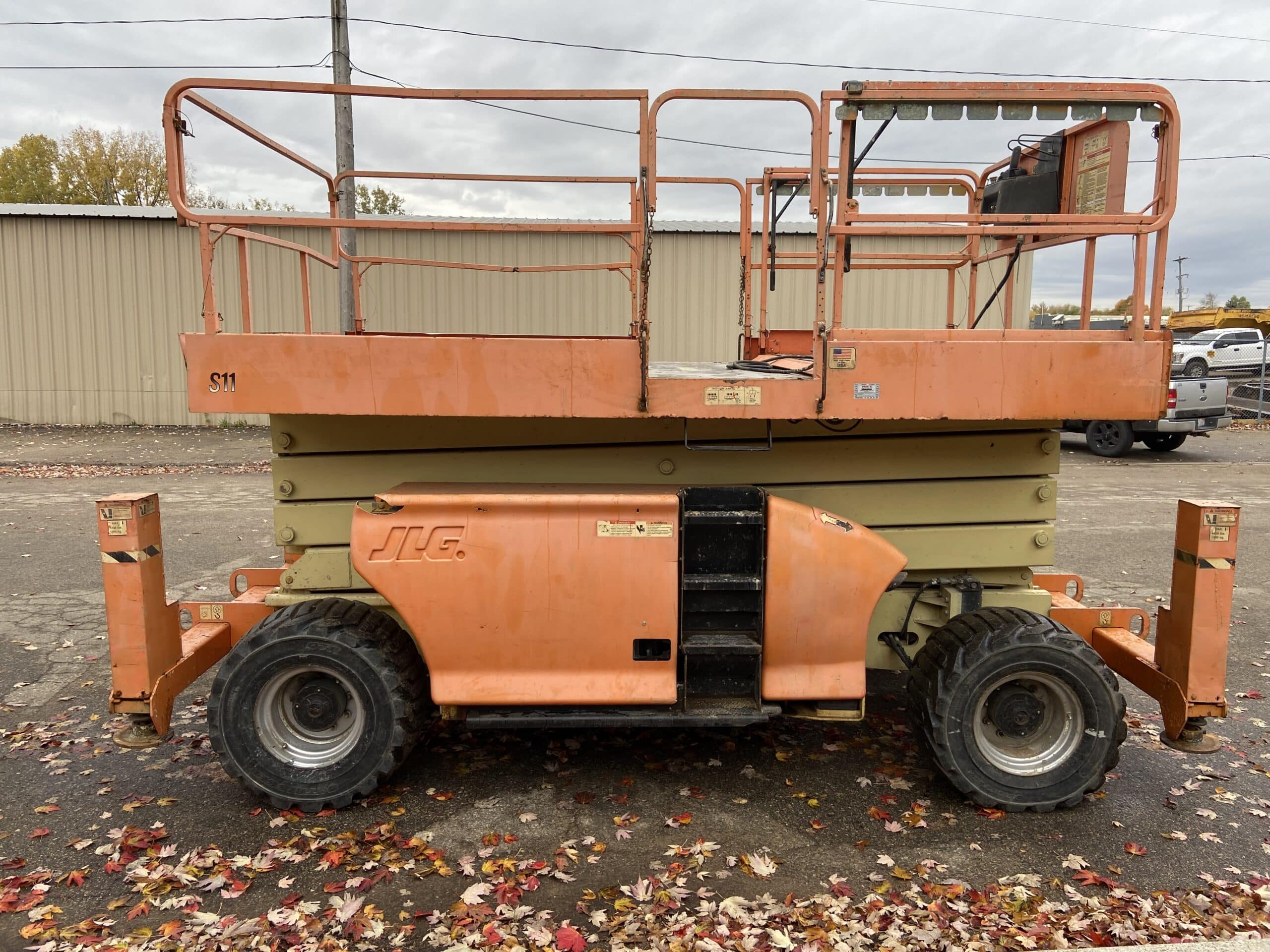 2011 JLG 4394RT Scissor D 1 scaled | Fox Equipment Rentals in Clare, MI