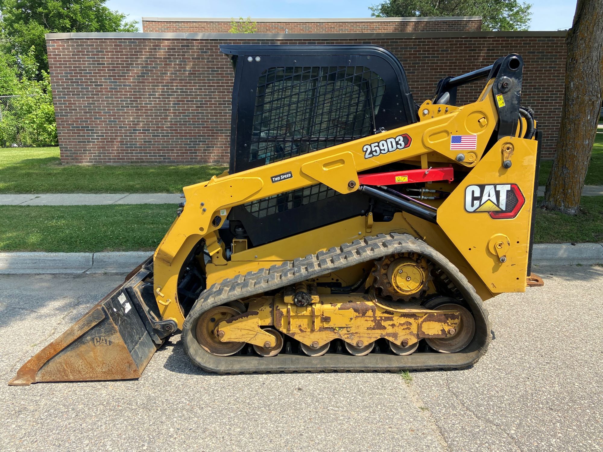 Featured image for “2020 Cat 259D3 Two-Speed Compact Track Loader”